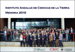 Memoria Instituto Andaluz de Ciencias de la Tierra 2016